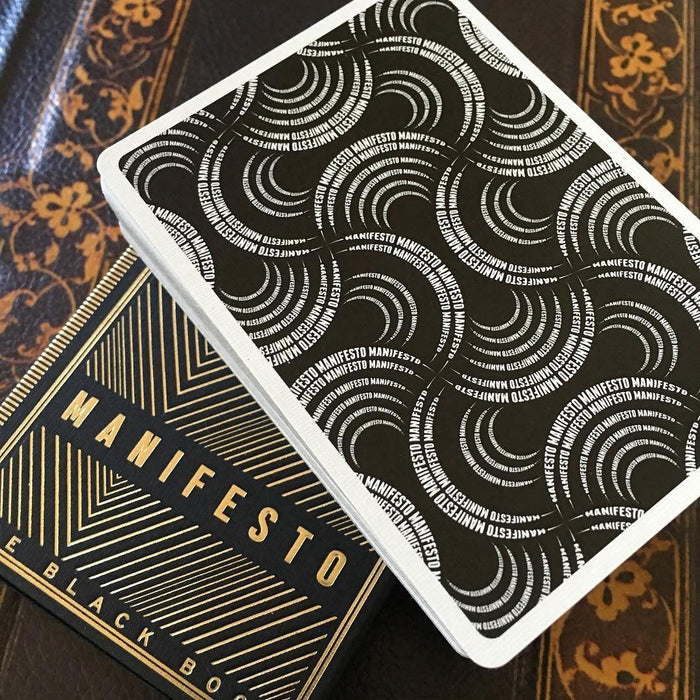 Manifesto Gold Playing Cards by US Playing Card Co.