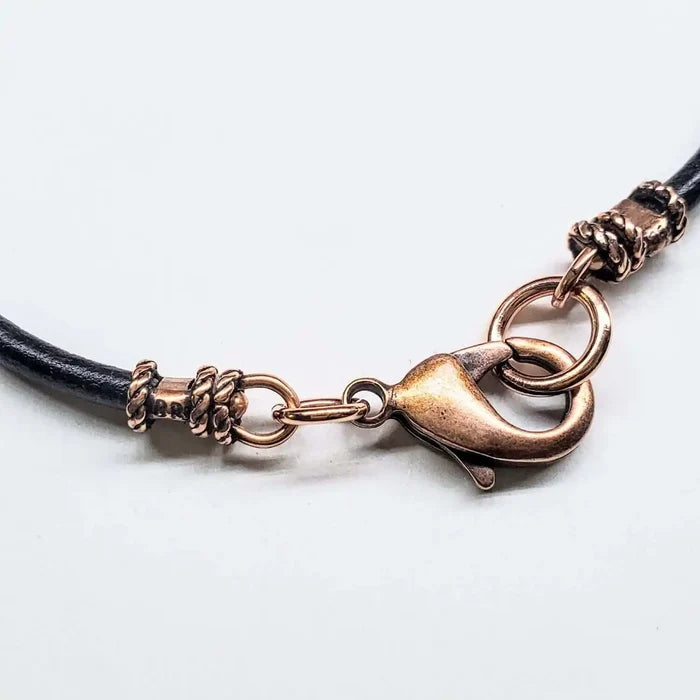 Masculine Sturdy Copper Swivel Infinity Bracelet - Alexa Martha Designs