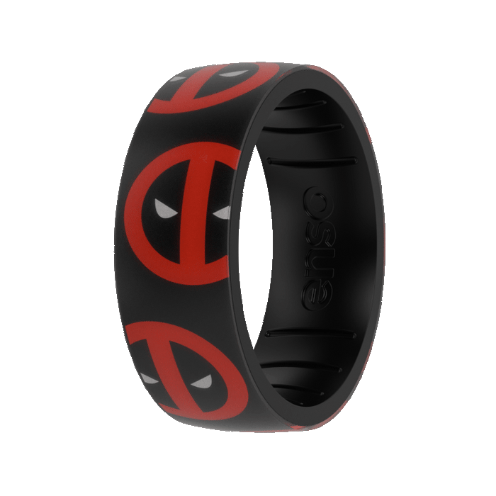 Masked Mayhem Marvel Ring - Black