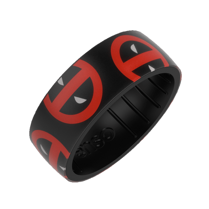 Masked Mayhem Marvel Ring - Black