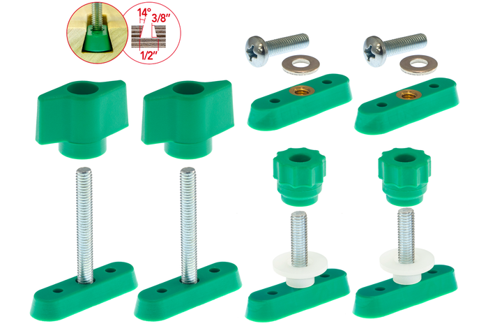 MATCHFIT Dovetail Hardware Variety Pack (6-Pack)