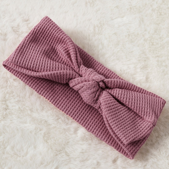 MATILDA Waffle Knit Jumpsuit with Headband
