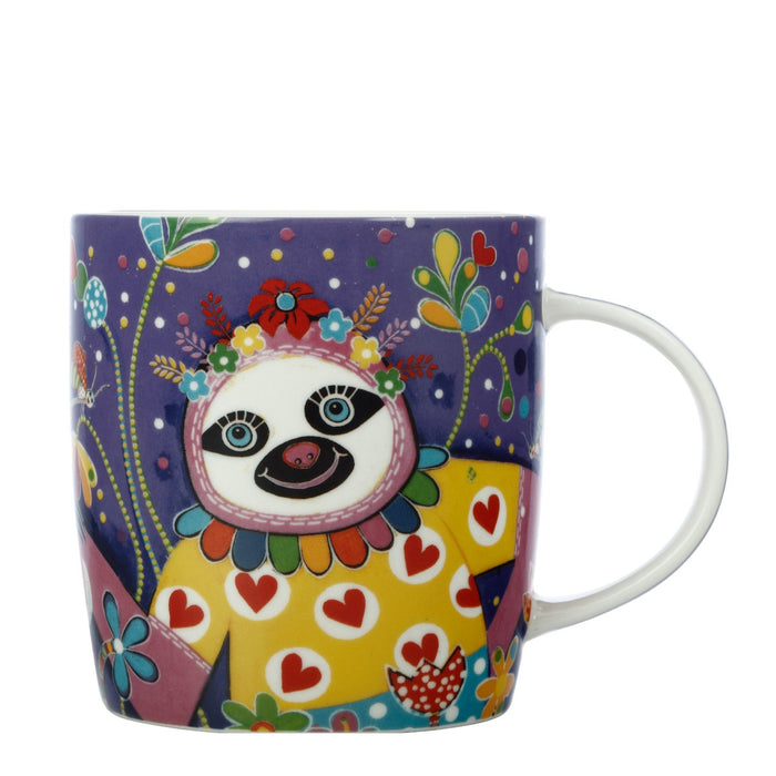 Maxwell & Williams Donna Sharam Rainbow Jungle Mug 370ML - Purple