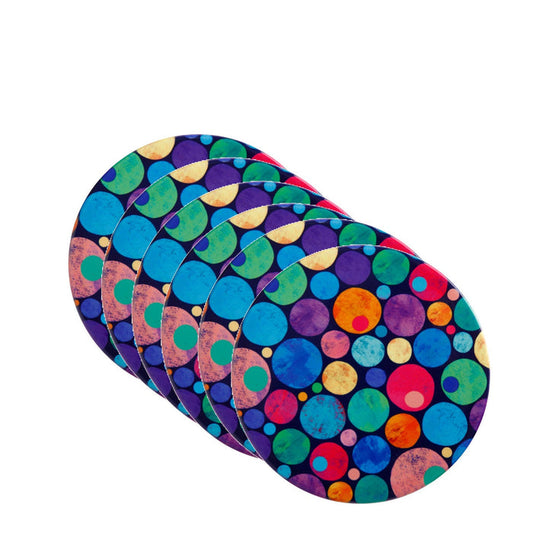 Maxwell & Williams Rainbow Ceramic Coaster 10cm - Assorted