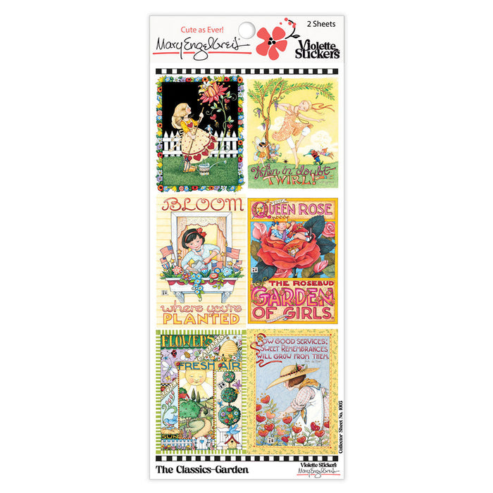 ME Classics Garden Sticker Sheet