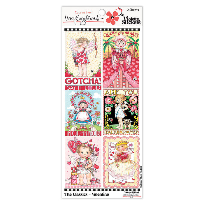 ME Classics Valentine Sticker Sheet