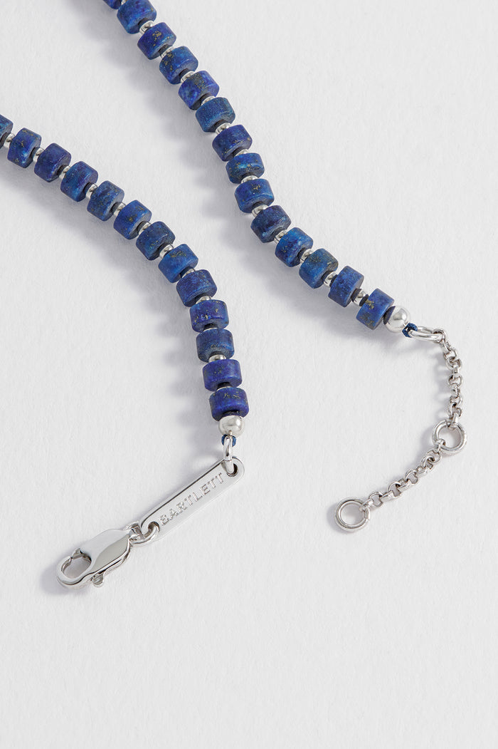 Men's Gemstone Rondelle Bracelet