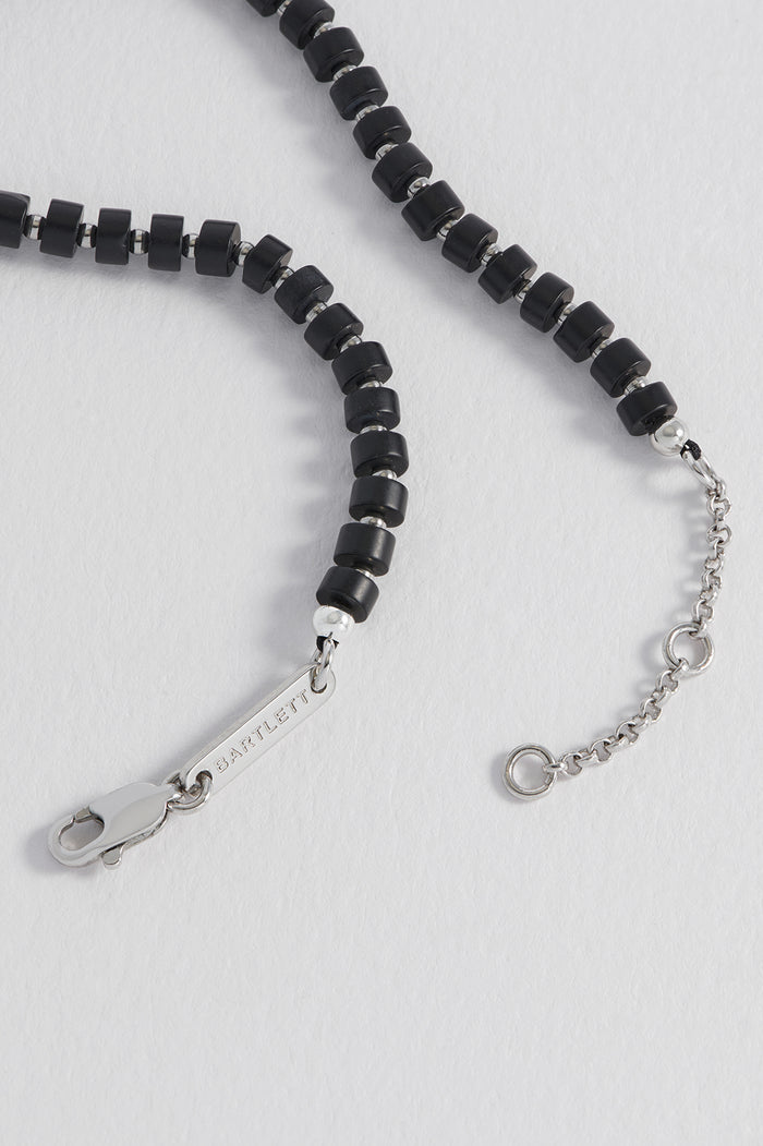 Men's Gemstone Rondelle Bracelet