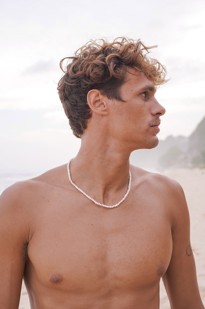 Men's Pearl Necklace