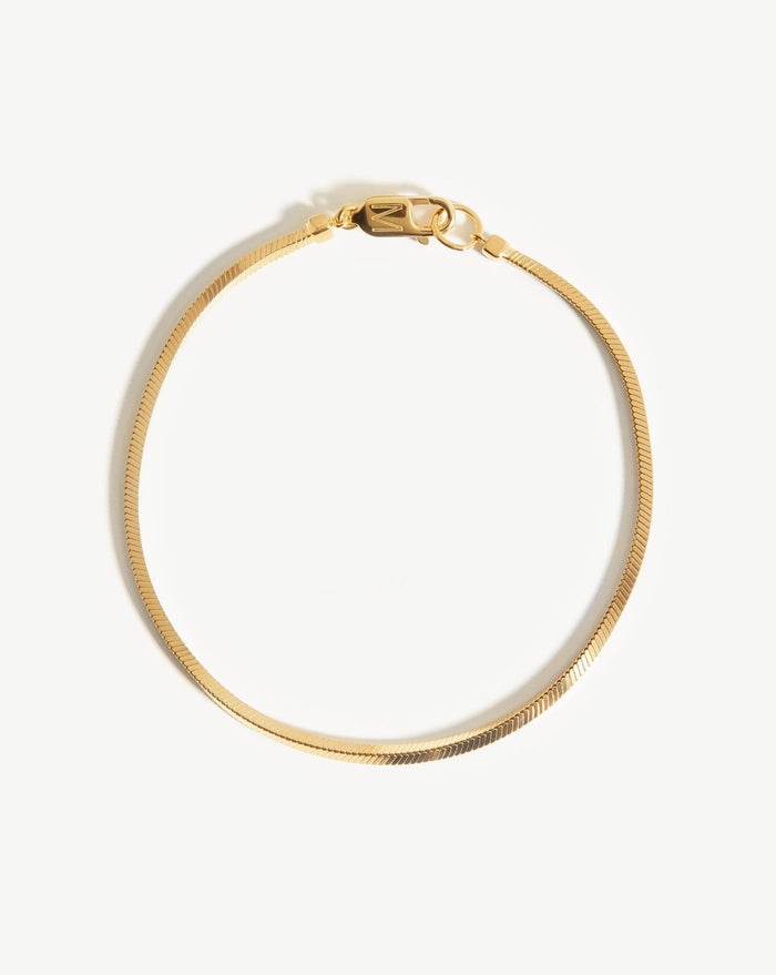 Men's Square Snake Chain Bracelet Bracelets Missoma