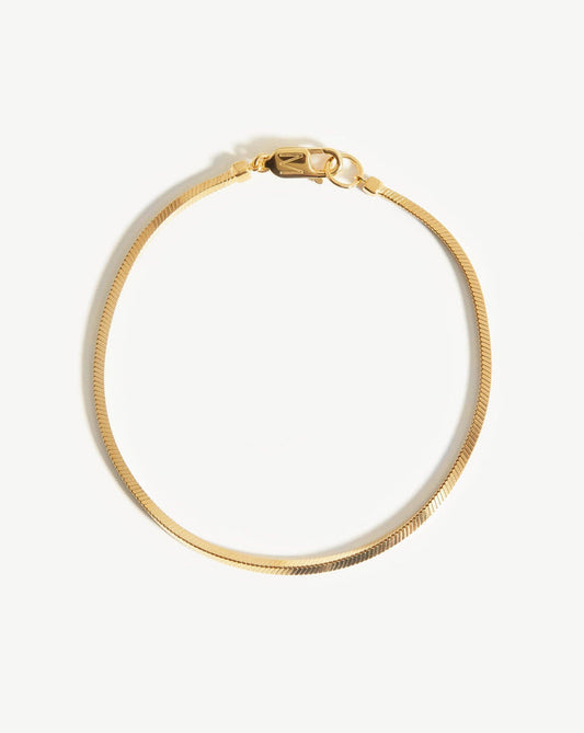 Men's Square Snake Chain Bracelet Bracelets Missoma