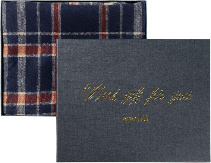 Navy & Beige & Red + Gift Box
