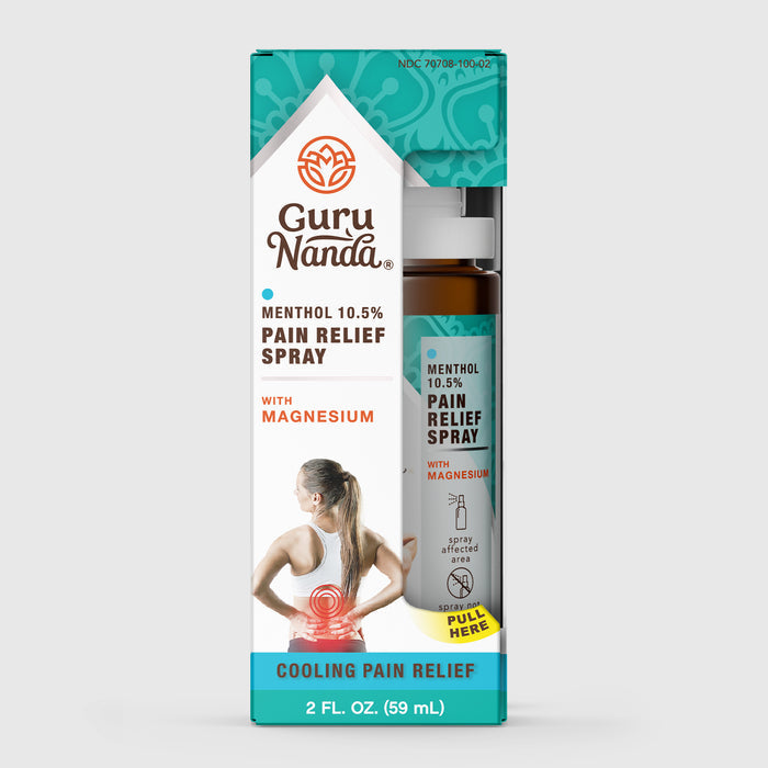Menthol with Magnesium Cooling Pain Relief Spray - 2 oz