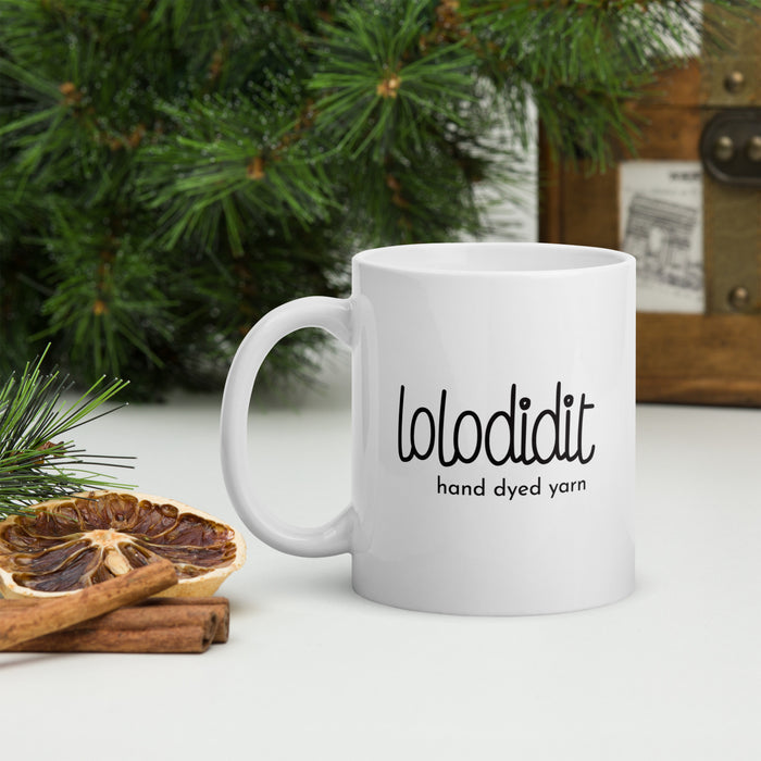 Merry Knitmas - White Glossy Mug