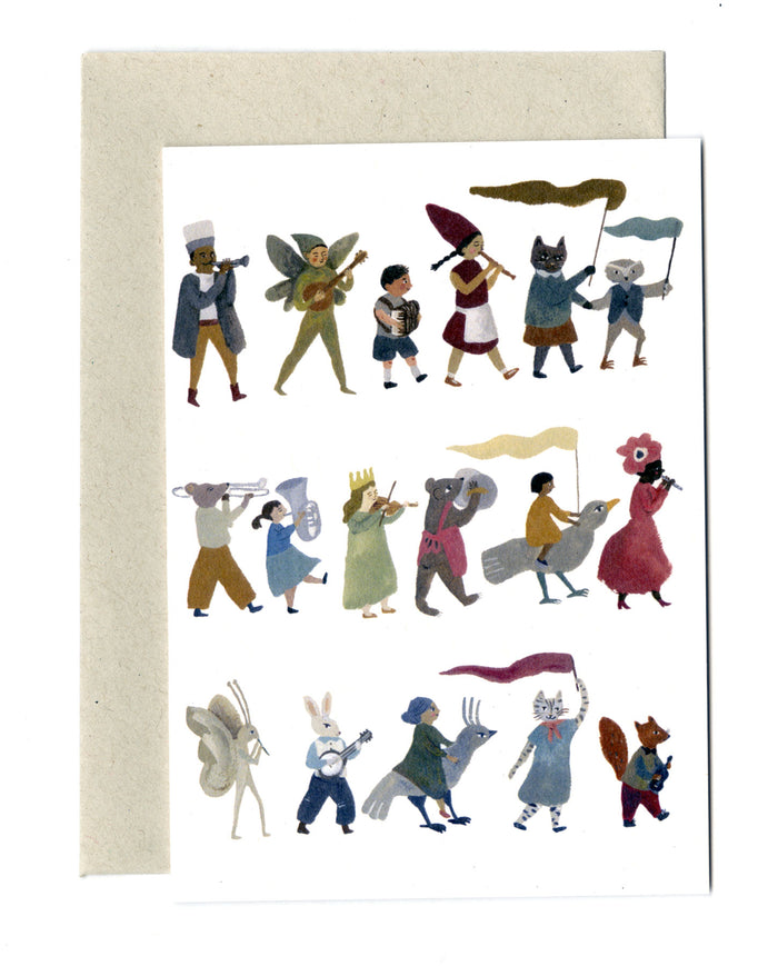 Merry making card