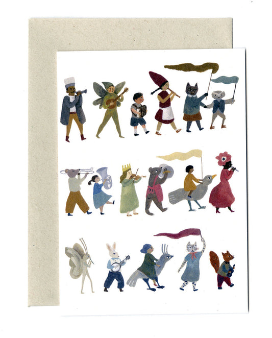 Merry making card