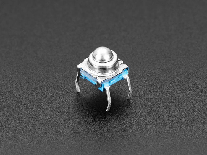 Metal Ball Tactile Button (6mm) x 10 pack by The Pi Hut - The Pi Hut