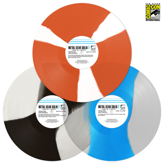 Metal Gear Solid 2: Sons of Liberty - Original Video Game Soundtrack (SDCC 2024 Exclusive)