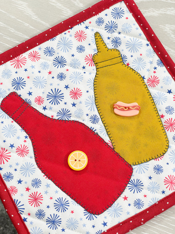 MGQS MonthlMGQS Monthly Kitchen Kits, June - Sewing and Embroidery Design ONLY (Downloadable)y Kitchen Kit - June