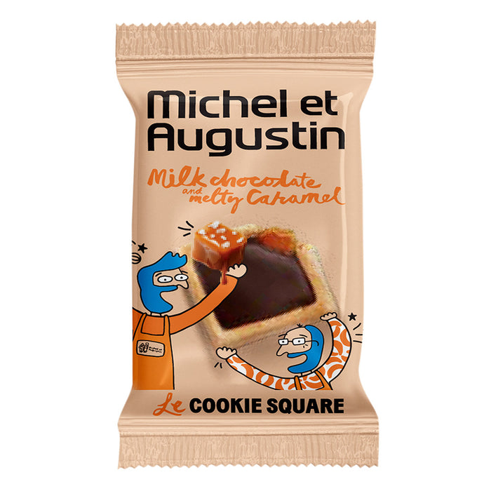 Michel Et Augustin Caramel Mini Cookies Milk Chocolate - 180ct