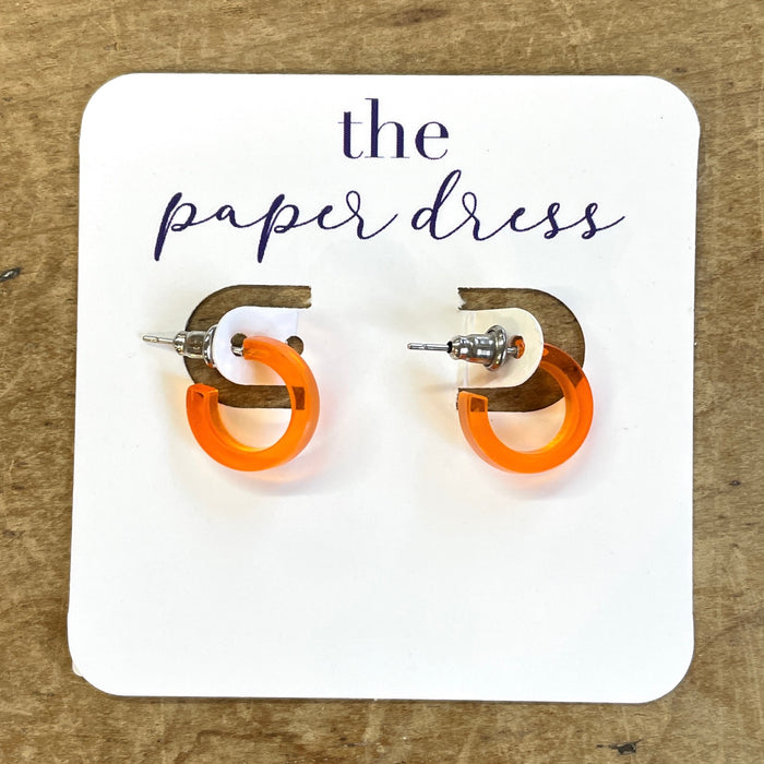 Micro Hoop Earrings (.55")
