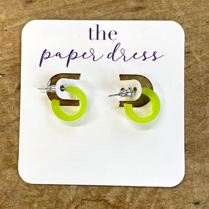 Micro Hoop Earrings (.55")