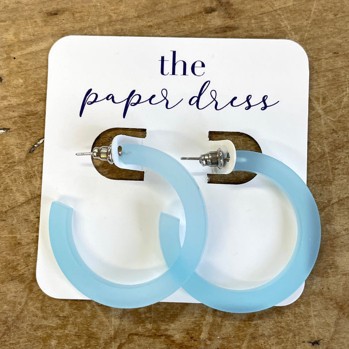 Midi Hoop Earrings (1.5")