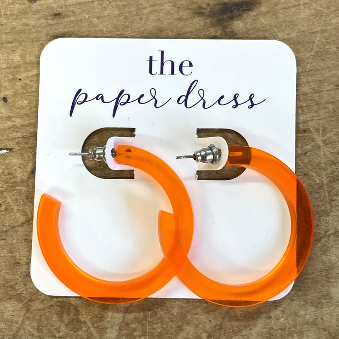 Midi Hoop Earrings (1.5")