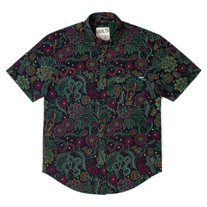 RSVLTS RSVLTS Short Sleeve Shirt Midnight Mesa – KUNUFLEX Short Sleeve Shirt Midnight Mesa – KUNUFLEX Short Sleeve Shirt