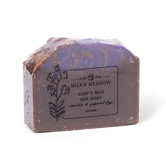 Milk & Meadow Bar Soap: Vanilla & Sugared Figs