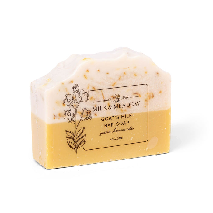 Milk & Meadow Bar Soap: Yuzu Lemonade