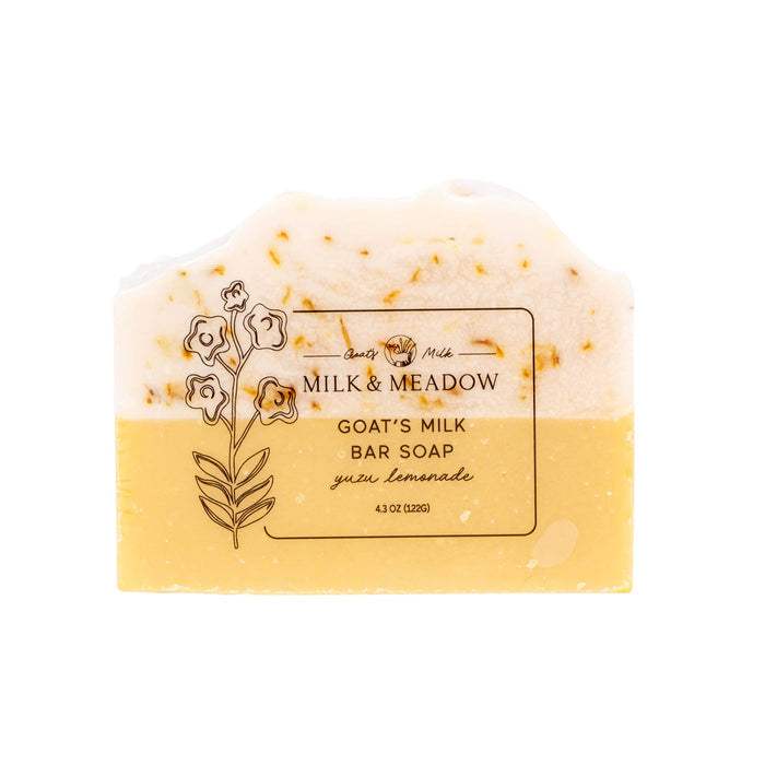 Milk & Meadow Bar Soap: Yuzu Lemonade