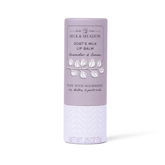 Milk & Meadow Lip Balm: Lavender & Lemon
