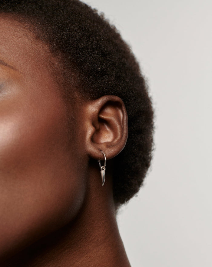 Mini Claw Charm Hoop Earrings Earrings Missoma