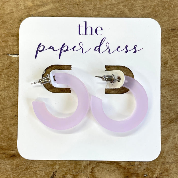 Mini Hoop Earrings (1")