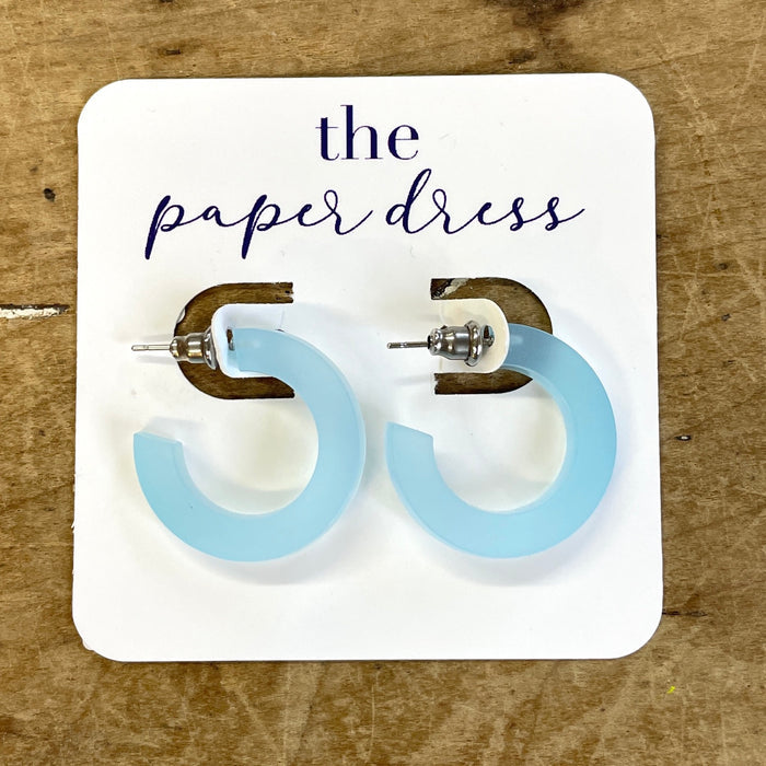 Mini Hoop Earrings (1")