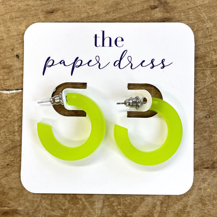 Mini Hoop Earrings (1")