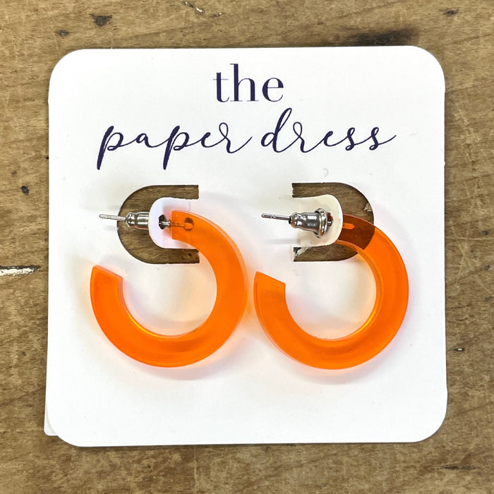 Mini Hoop Earrings (1")