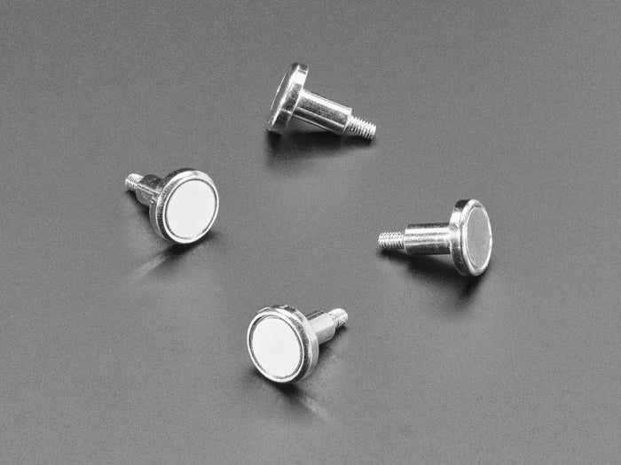 Mini Magnet Feet for RGB LED Matrices (Pack of 4) by The Pi Hut - The Pi Hut