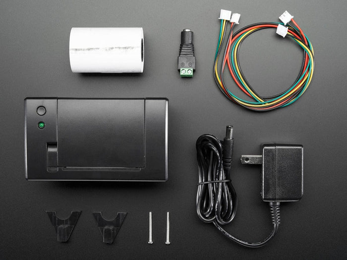 Mini Thermal Receipt Printer Starter Pack [discontinued] by The Pi Hut - The Pi Hut