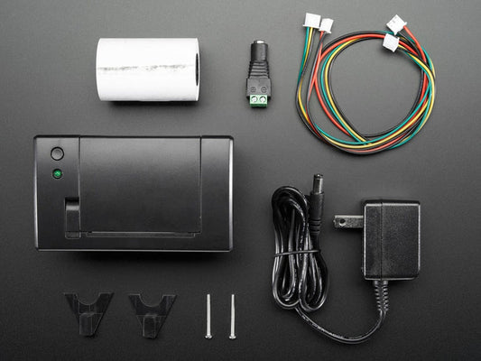 Mini Thermal Receipt Printer Starter Pack [discontinued] by The Pi Hut - The Pi Hut