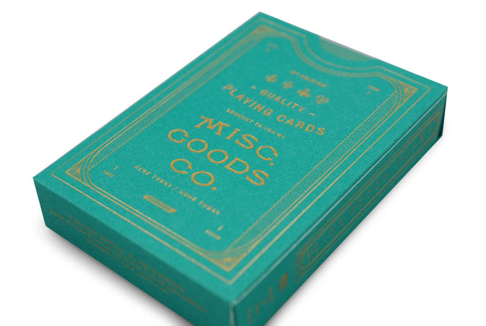 Misc. Goods Co. Playing Cards by Misc. Goods Co.