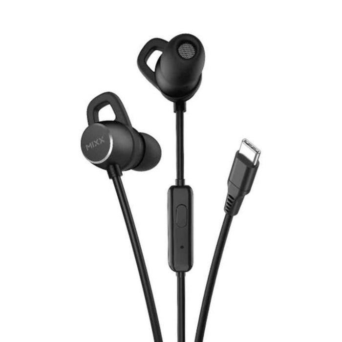 Mixx SoundPort C Type C Earphones Black | MSPC-BK-BK-452 Mixx Euronics Ireland