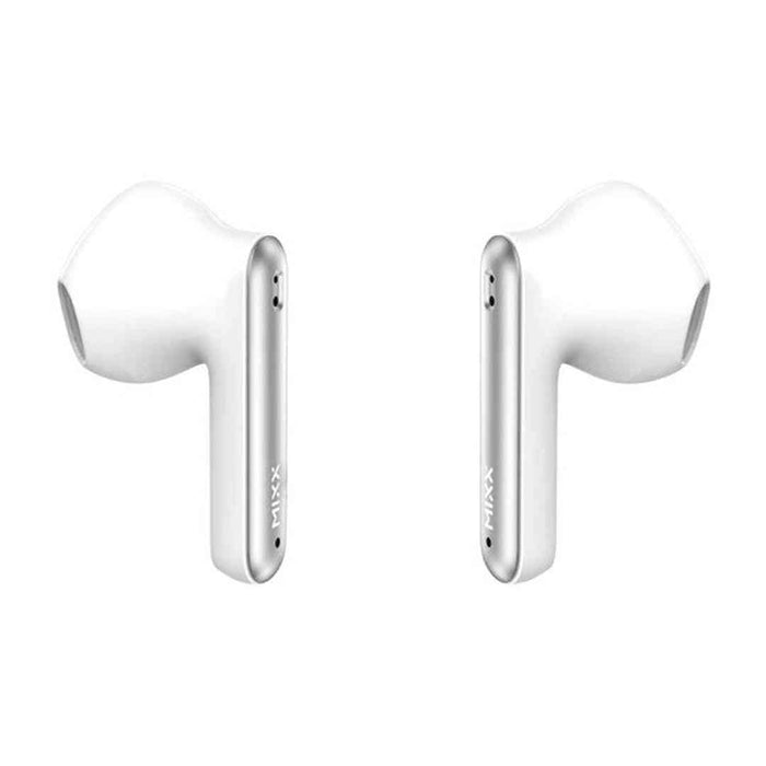 Mixx Streambuds Custom 2 TWS Earphonce Silver White | SBCU-02-SW-366 Mixx Euronics Ireland