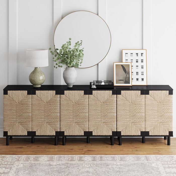 Set of 3 Console Table / Beacon - Black