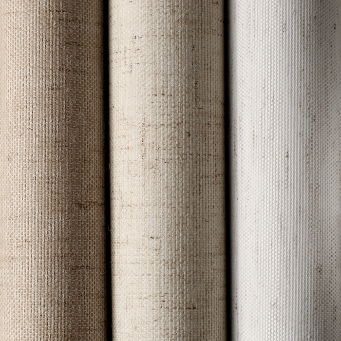 Textured fabric swatch in brown, beige, and gray