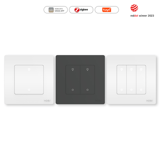Smart ZigBee Dimmer Switch 3gang - MOES
