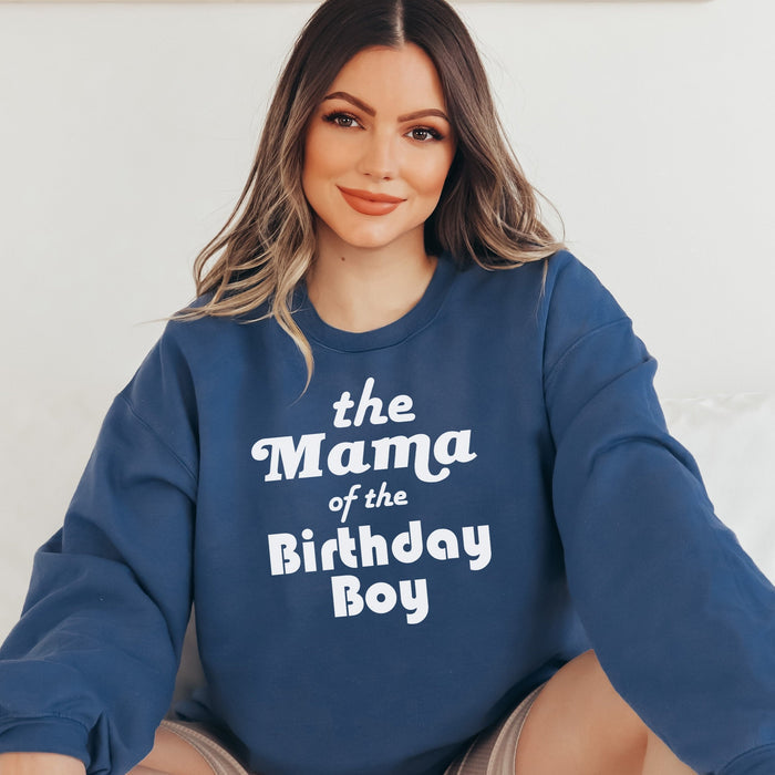 "Mom, Dad of the Birthday Boy" Parent Sweatshirt