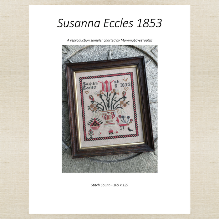 MommaLovesYouGB  - Susanna Eccles 1853 - Roxy Floss Conversion