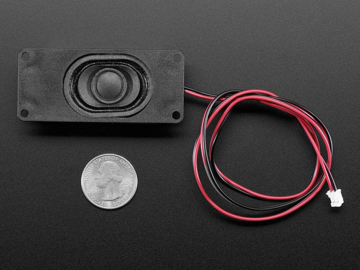 Mono Enclosed Speaker - 3W 4 Ohm by The Pi Hut - The Pi Hut